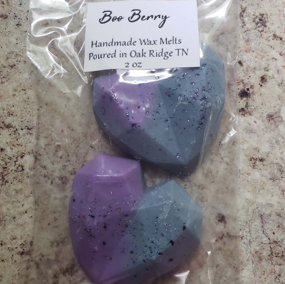 Boo Berry Wax Melts 2 Geo Hearts